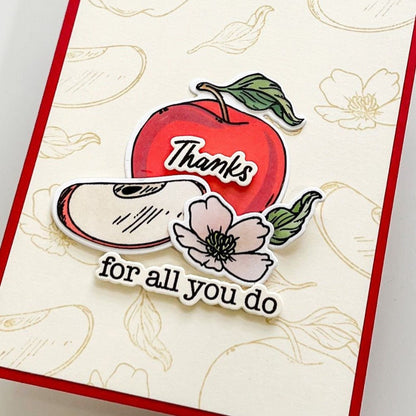 Awesome To The Core - Set Of 2 - 6"x6" Coordinating Stencils - Honey Bee Stamps