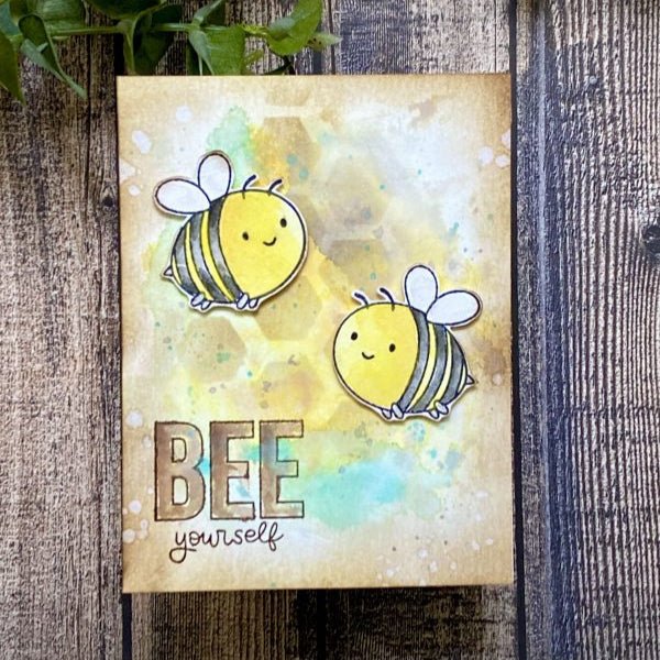 Babees - 2x4 Photopolymer Stamp Set - Honey Bee Stamps