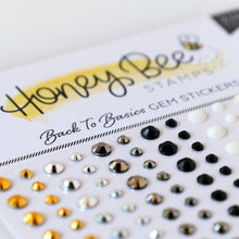 Back To Basics Gem Stickers - 210 Count - Honey Bee Stamps