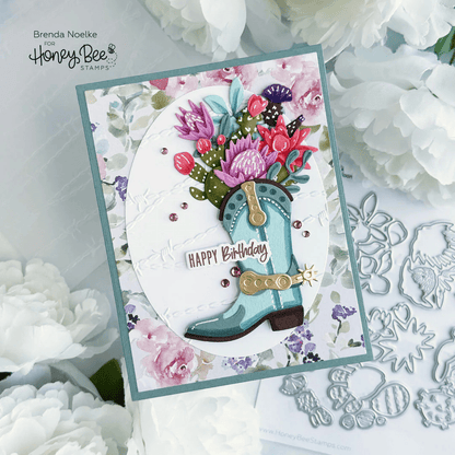 Barbed Wire - 3D Embossing Folder - Honey Bee Stamps