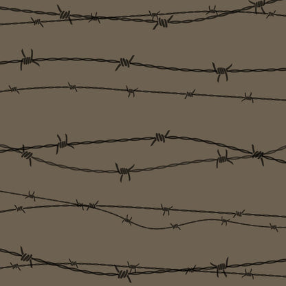 Barbed Wire - 3D Embossing Folder - Honey Bee Stamps