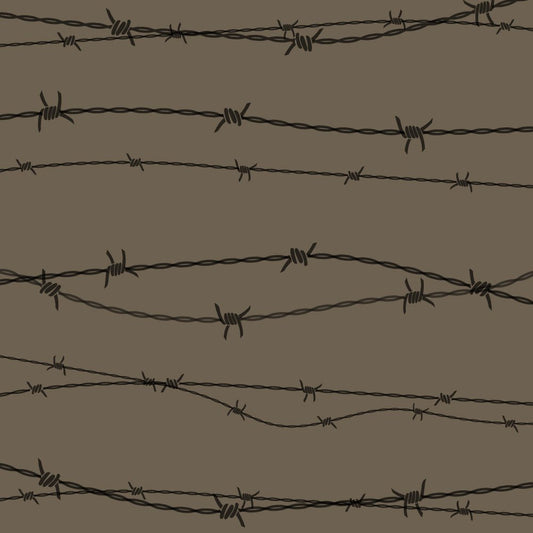 Barbed Wire - 3D Embossing Folder - Honey Bee Stamps