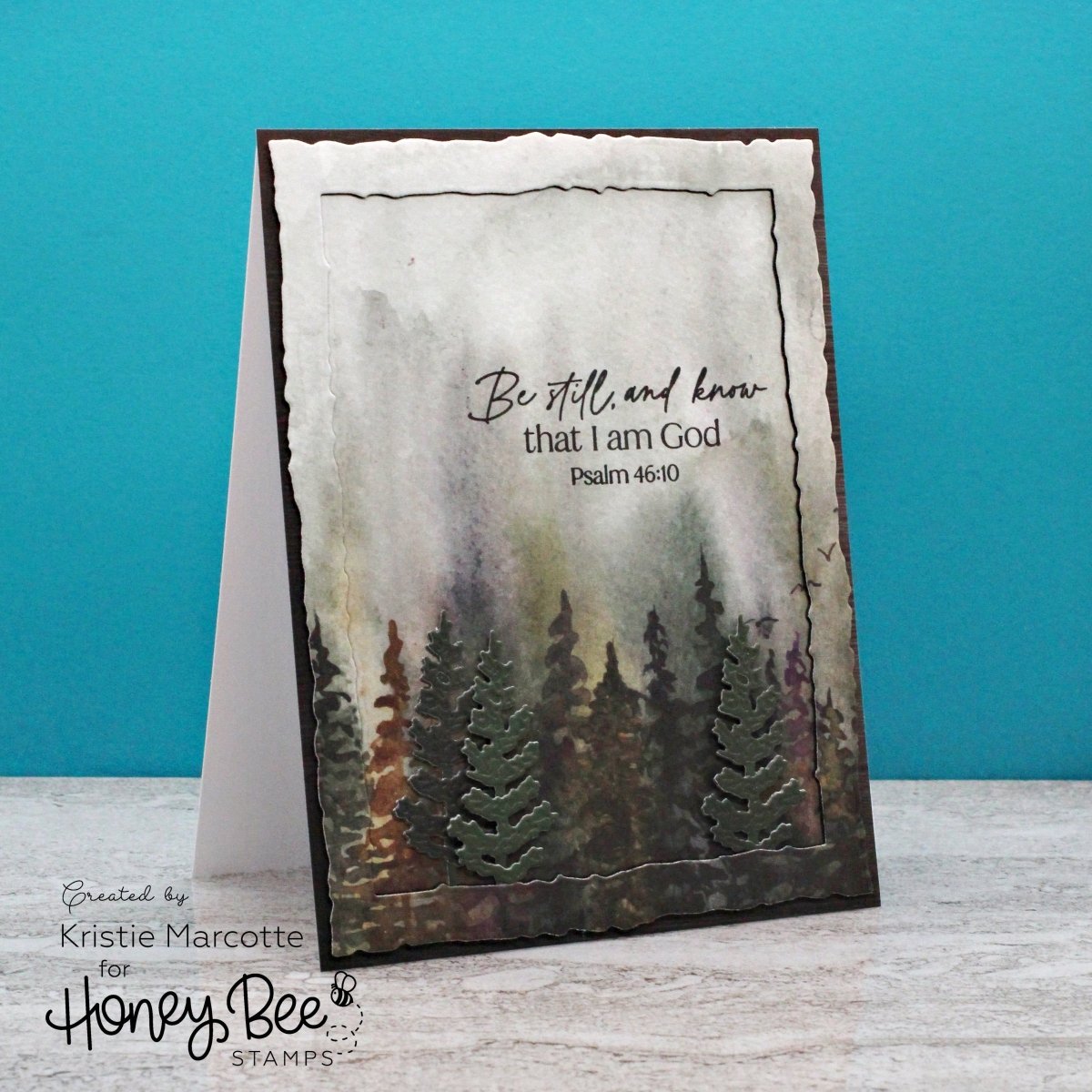 Be Still - 6x6 Photopolymer Stamp Set - Honey Bee Stamps