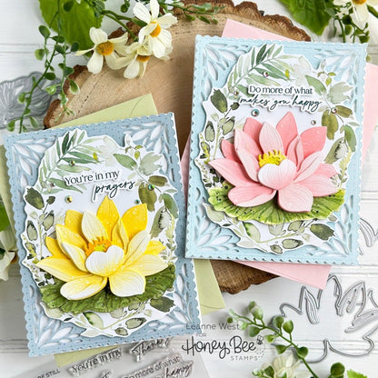 Be Still - 6x6 Photopolymer Stamp Set - Honey Bee Stamps