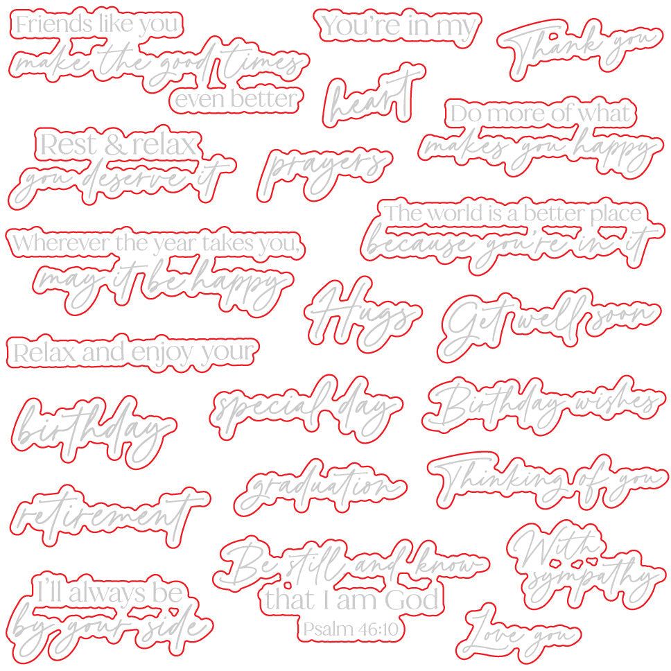 Be Still - Honey Cuts - Coordinating Dies - Honey Bee Stamps