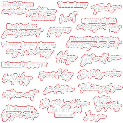 Be Still - Honey Cuts - Coordinating Dies - Honey Bee Stamps