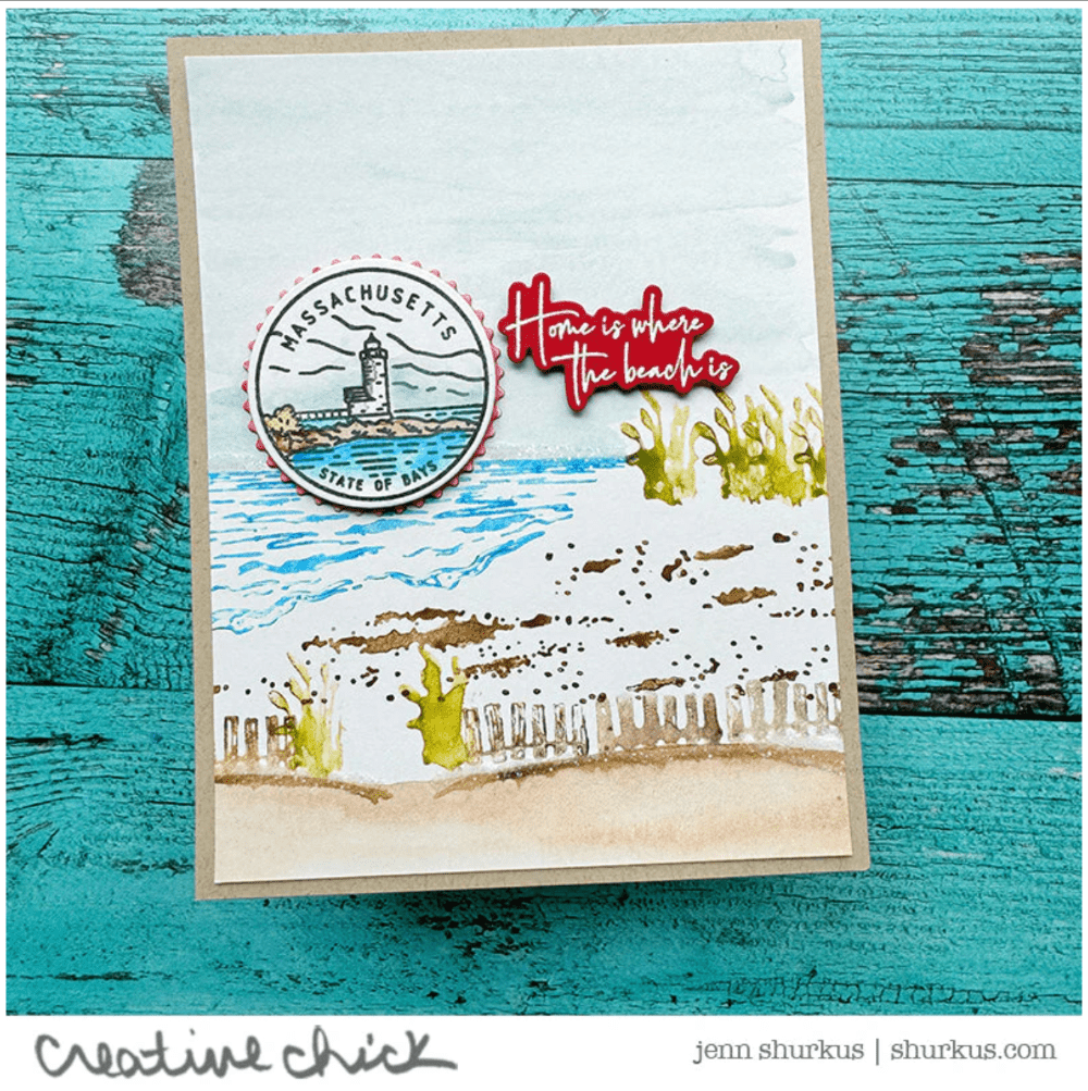 Be the Light - 4x6 Photopolymer Stamp Set - Honey Bee Stamps