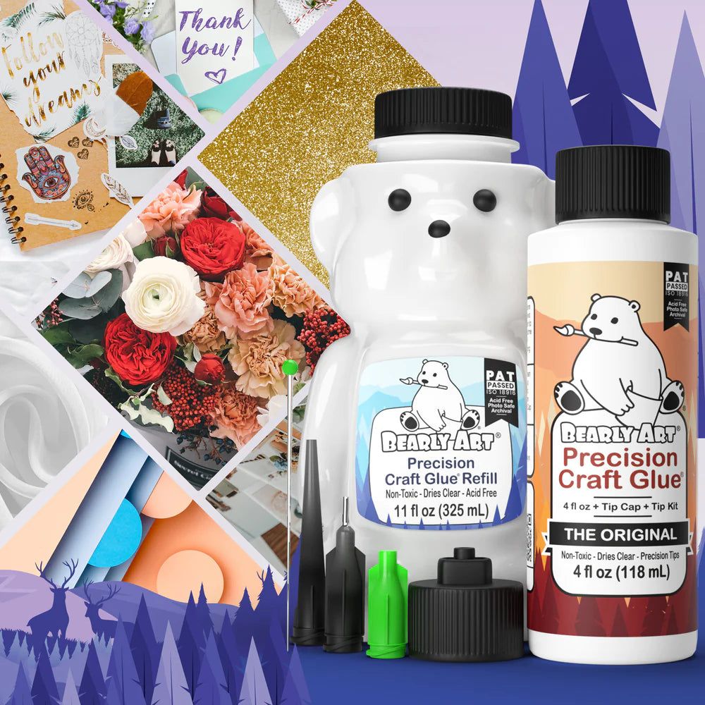 Bearly Art Precision Craft Glue - The Bundle - Honey Bee Stamps