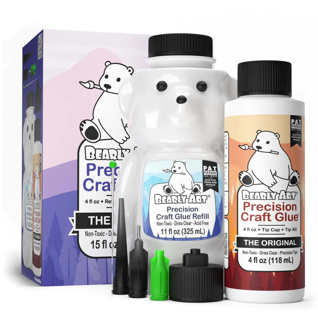 Bearly Art Precision Craft Glue - The Bundle - Honey Bee Stamps