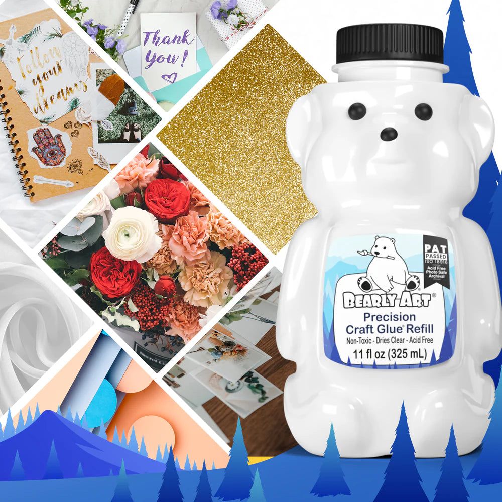 Bearly Art Precision Craft Glue - The Refill - Honey Bee Stamps