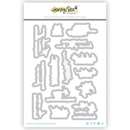 Because Of The Brave - Honey Cuts - Coordinating Dies - Honey Bee Stamps