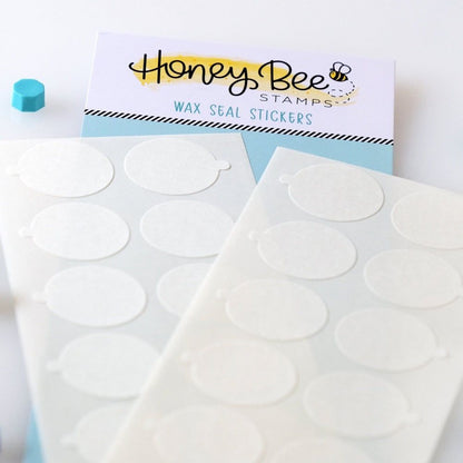 Bee Creative 1" Wax Seal Stickers - 28 pack - Honey Bee Stamps