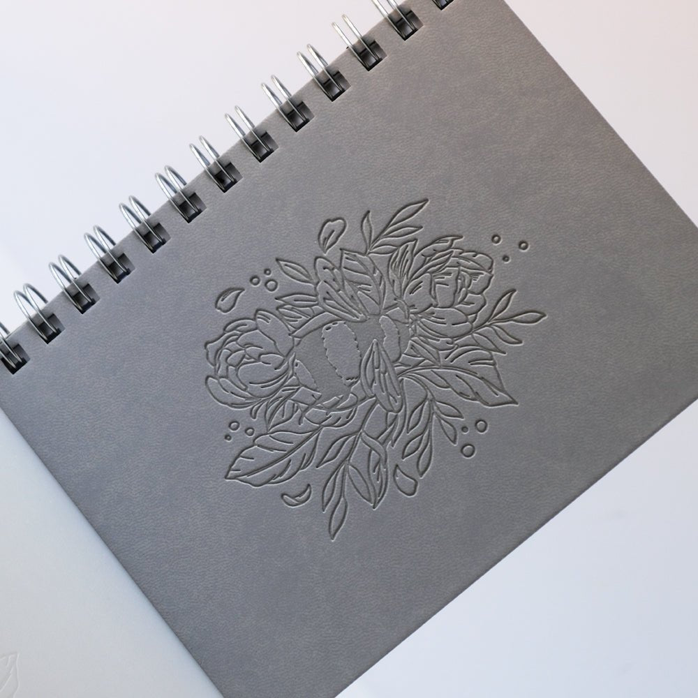 Bee Creative 5x7" Spiral Notebook - Retiring - Honey Bee Stamps