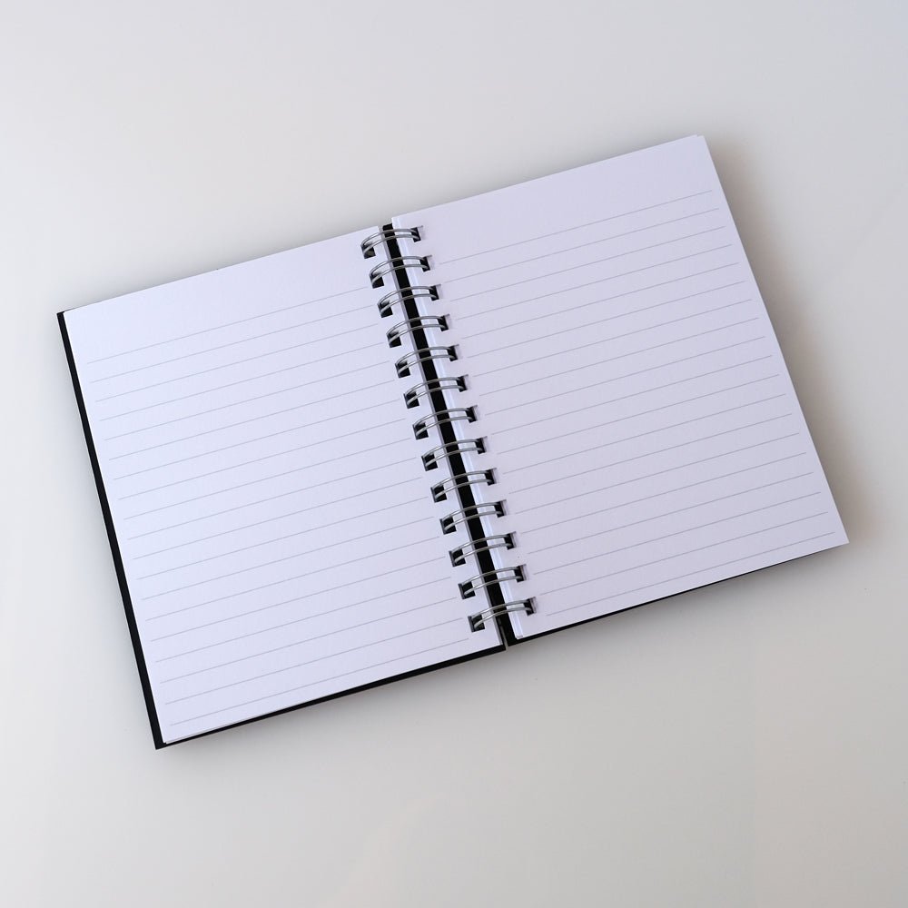 Bee Creative 5x7" Spiral Notebook - Retiring - Honey Bee Stamps