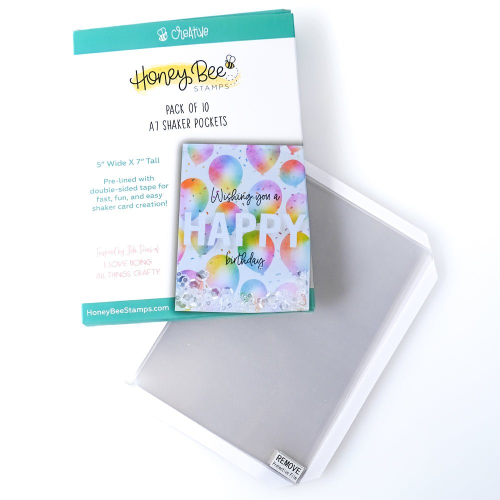 Bee Creative A7 Shaker Pockets - 10 pack - Honey Bee Stamps