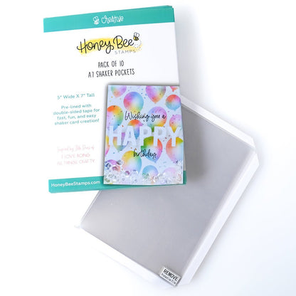 Bee Creative A7 Shaker Pockets - 10 pack - Honey Bee Stamps