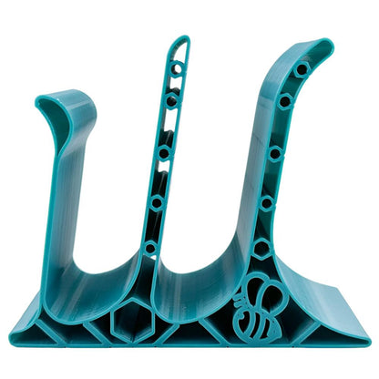 Bee Creative Craft Desk Organizer - Teal Klutter Keeper - Honey Bee Stamps