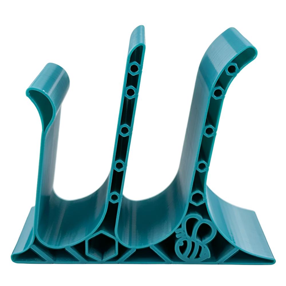 Bee Creative Craft Desk Organizer - Teal Klutter Keeper - Honey Bee Stamps