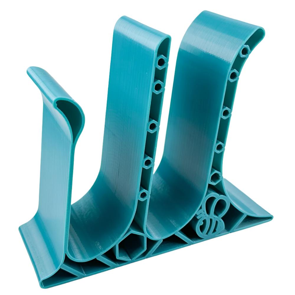 Bee Creative Craft Desk Organizer - Teal Klutter Keeper - Honey Bee Stamps