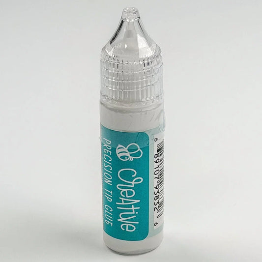 Bee Creative Easy Squeeze Precision Tip Glue - .5oz - Dries Clear - Our Original Formula! - Honey Bee Stamps