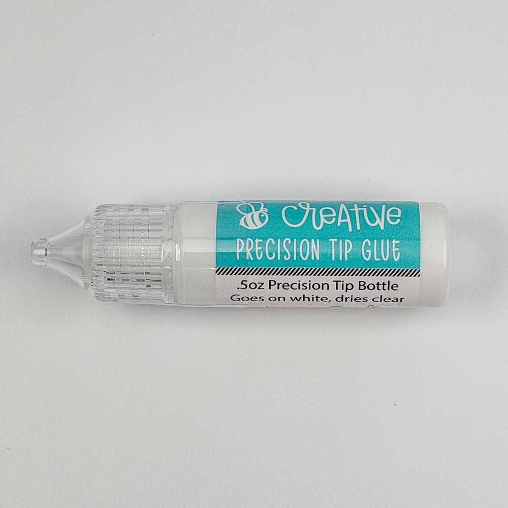 Bee Creative Easy Squeeze Precision Tip Glue - .5oz - Dries Clear - Our Original Formula! - Honey Bee Stamps