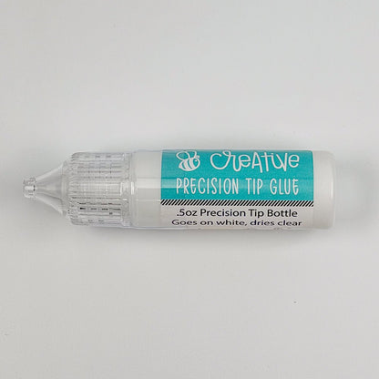 Bee Creative Easy Squeeze Precision Tip Glue - .5oz - Dries Clear - Our Original Formula! - Honey Bee Stamps