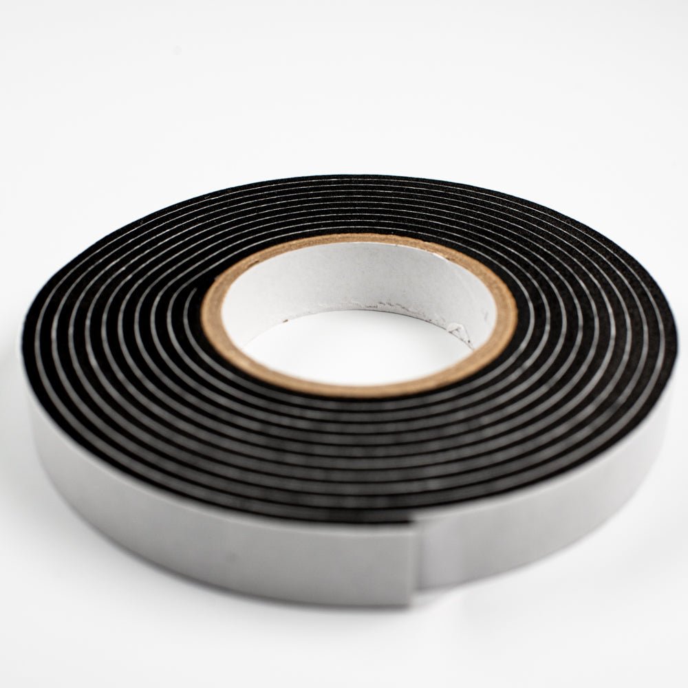 Bee Creative Foam Tape Roll – Black Double - Sided Adhesive | 1/2" x 2.2 Yards | 2mm Thick - Honey Bee Stamps