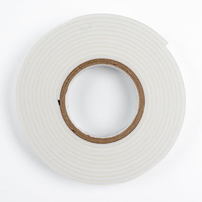 Bee Creative Foam Tape Roll – White Double - Sided Adhesive | 1/2" x 2.2 Yards | 2mm Thick - Honey Bee Stamps