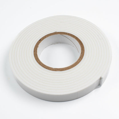 Bee Creative Foam Tape Roll – White Double - Sided Adhesive | 1/2" x 2.2 Yards | 2mm Thick - Honey Bee Stamps