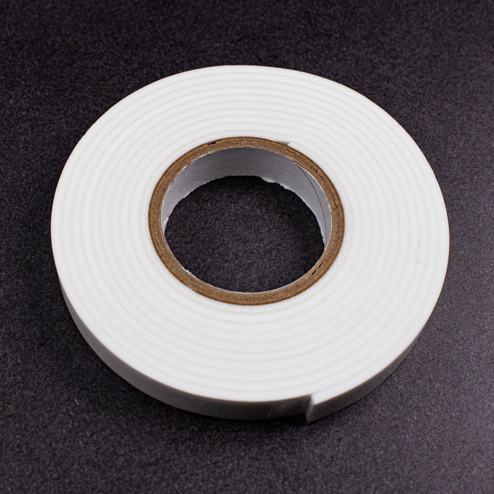 Bee Creative Foam Tape Roll – White Double - Sided Adhesive | 1/2" x 2.2 Yards | 2mm Thick - Honey Bee Stamps