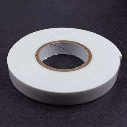 Bee Creative Foam Tape Roll – White Double - Sided Adhesive | 1/2" x 2.2 Yards | 2mm Thick - Honey Bee Stamps