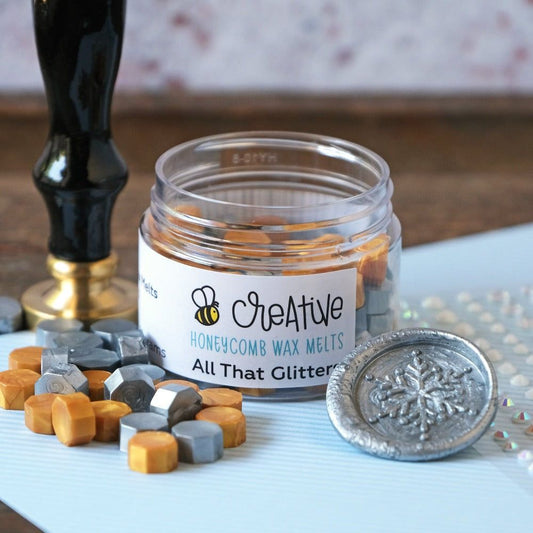Bee Creative Honeycomb Wax Melts - All That Glitters - Honey Bee Stamps