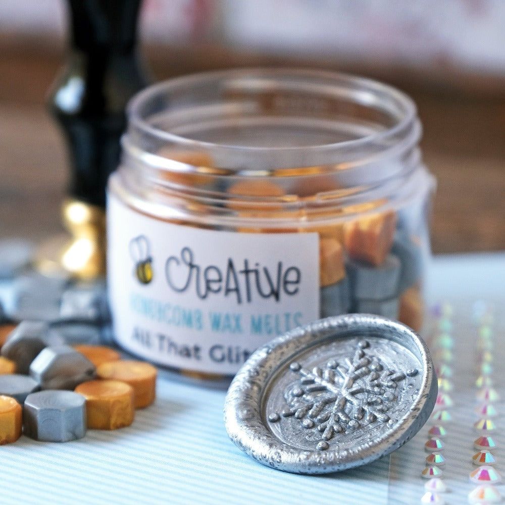 Bee Creative Honeycomb Wax Melts - All That Glitters - Honey Bee Stamps