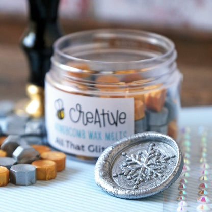 Bee Creative Honeycomb Wax Melts - All That Glitters - Honey Bee Stamps
