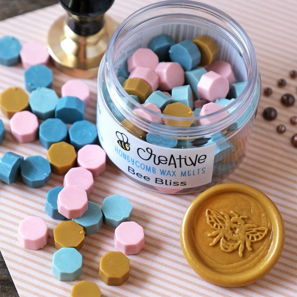 Bee Creative Honeycomb Wax Melts - Bee Bliss - Honey Bee Stamps