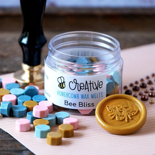 Bee Creative Honeycomb Wax Melts - Bee Bliss - Honey Bee Stamps
