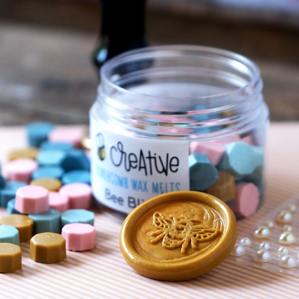 Bee Creative Honeycomb Wax Melts - Bee Bliss - Honey Bee Stamps