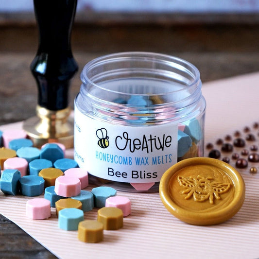 Bee Creative Honeycomb Wax Melts - Bee Bliss - Honey Bee Stamps