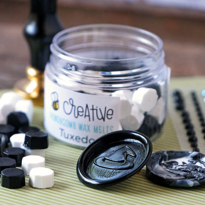 Bee Creative Honeycomb Wax Melts - Tuxedo - Honey Bee Stamps