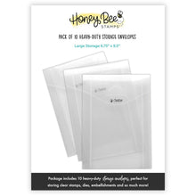 Bee Creative - Large Storage Pockets 6.75" x 9.5" - Honey Bee Stamps
