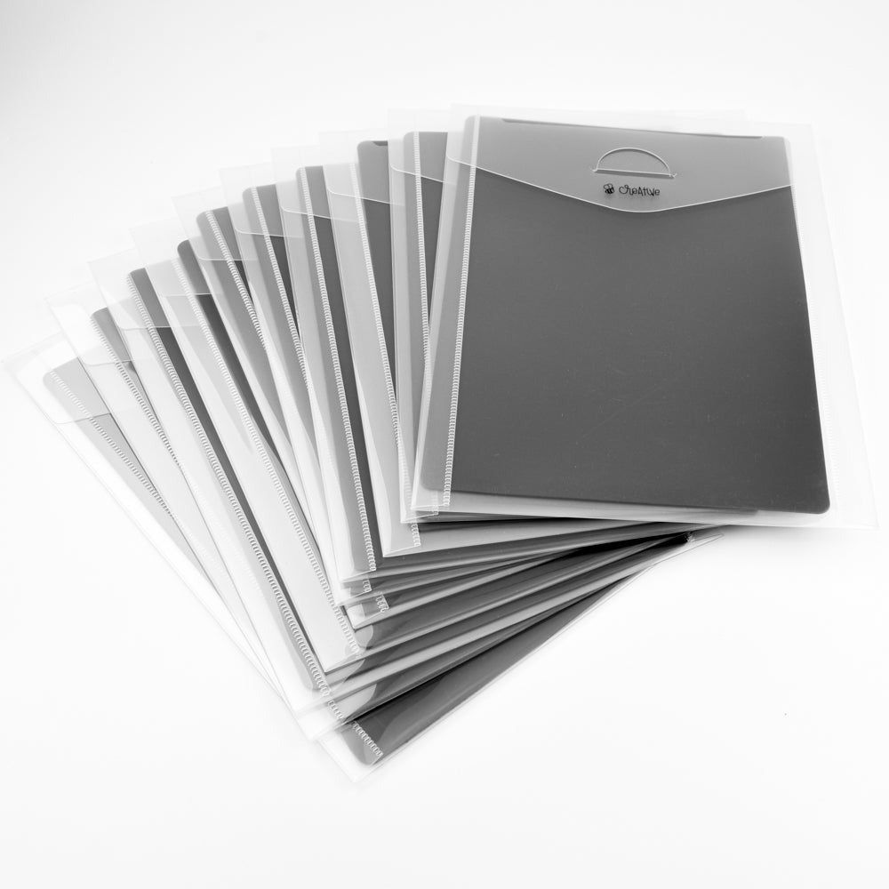 Bee Creative - Large Storage Pockets with Magnets 6" x 8 3/4" - Honey Bee Stamps