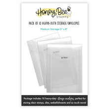 Bee Creative - Medium Storage Pockets 5" x 8" - Honey Bee Stamps