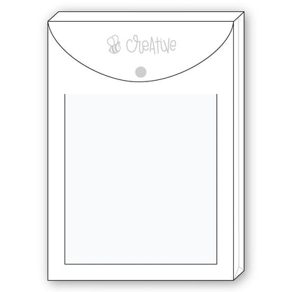 Bee Creative Paper and Embellishment or Project Storage Pouch - Honey Bee Stamps