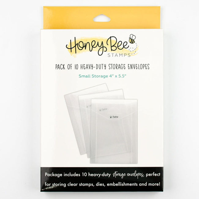Bee Creative - Small Storage Pockets 4" x 5.5" - Honey Bee Stamps