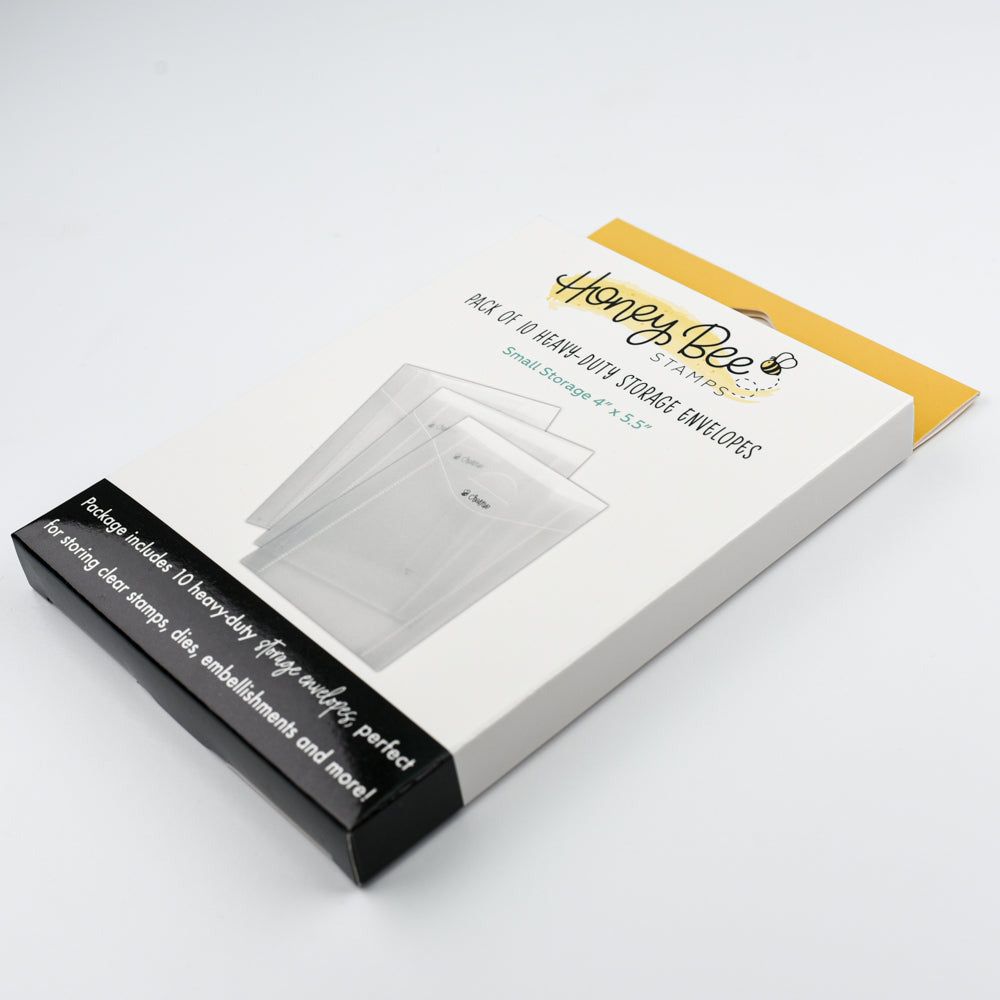 Bee Creative - Small Storage Pockets 4" x 5.5" - Honey Bee Stamps