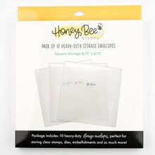 Bee Creative - Square Storage Pockets 6.75" x 6.75" - Honey Bee Stamps