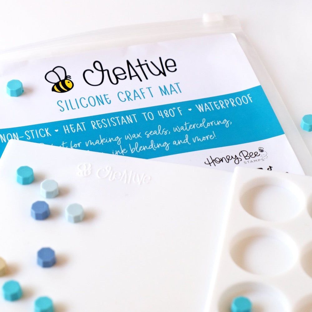 Bee Creative Versatile Silicone Craft Mat - Honey Bee Stamps