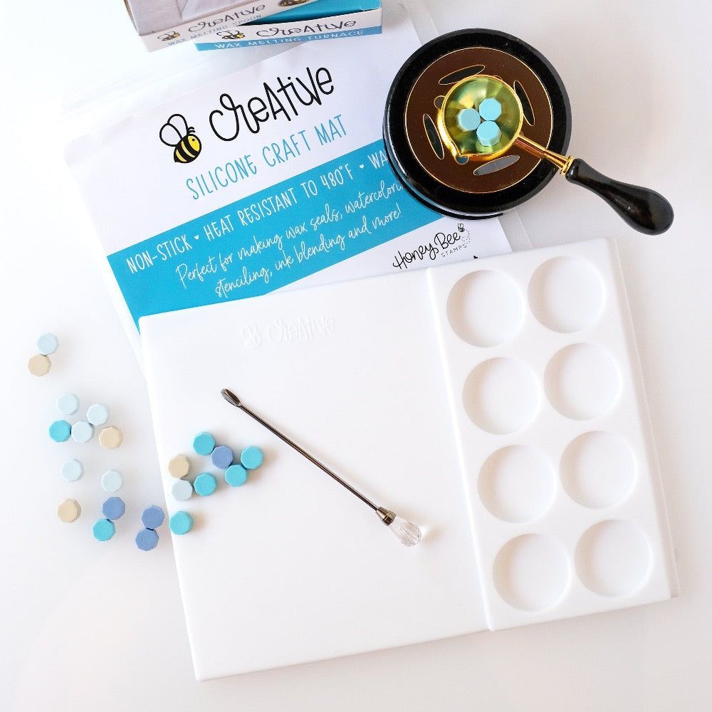 Bee Creative Versatile Silicone Craft Mat - Honey Bee Stamps