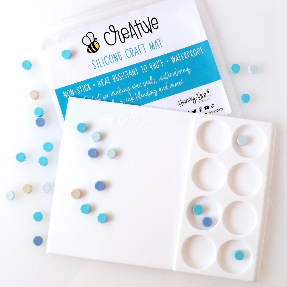 Bee Creative Versatile Silicone Craft Mat - Honey Bee Stamps