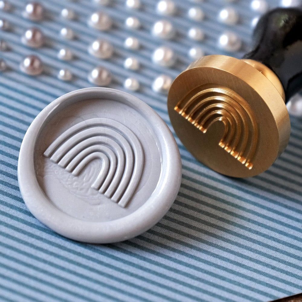 Bee Creative Wax Stamper - Rainbow - Retiring - Honey Bee Stamps